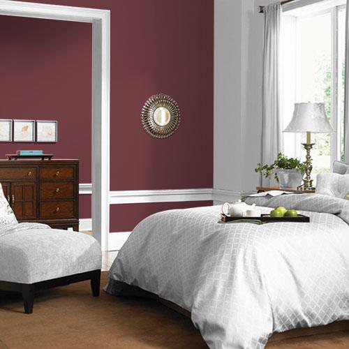 Merlot color clearance paint